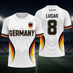 Personalisiertes Fußballtrikot – Geschenk für Fußballfans, Sportfans – Ich Schaue Fussball