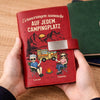 Personalisiertes Notizbuch aus PU-Leder – Geschenk Für Campingpaare – Campingpartner fürs Leben