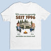 Personalisiertes Unisex-T-Shirt – Geschenk Für Campingpaare – Zusammen durch jedes Abenteuer