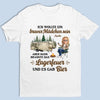 Personalisiertes Unisex-T-Shirt – Geschenk Für Camper – Wild, frei & glücklich