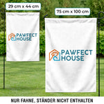 Personalisierte Flagge – Geschenk für Camper & Campingpaare – Lagerfeuer, Freunde & Bier