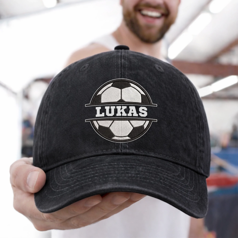 Personalisierte klassische Baseballkappe – Geschenk für Sportfans – Legende auf dem Court