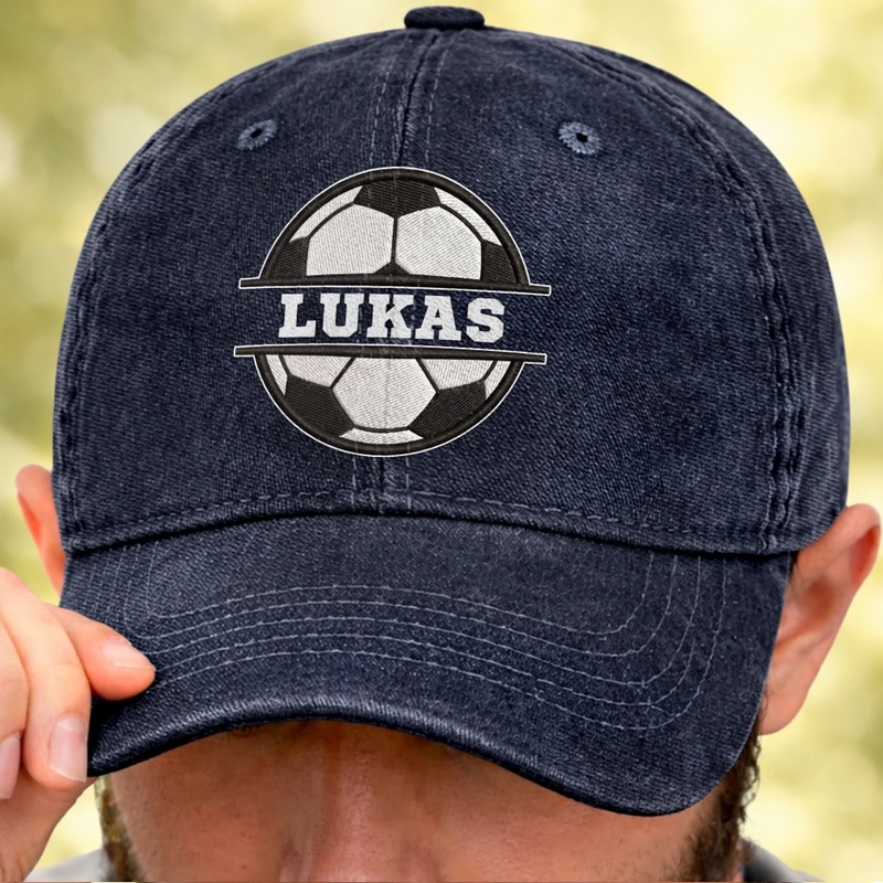 Personalisierte klassische Baseballkappe – Geschenk für Sportfans – Legende auf dem Court
