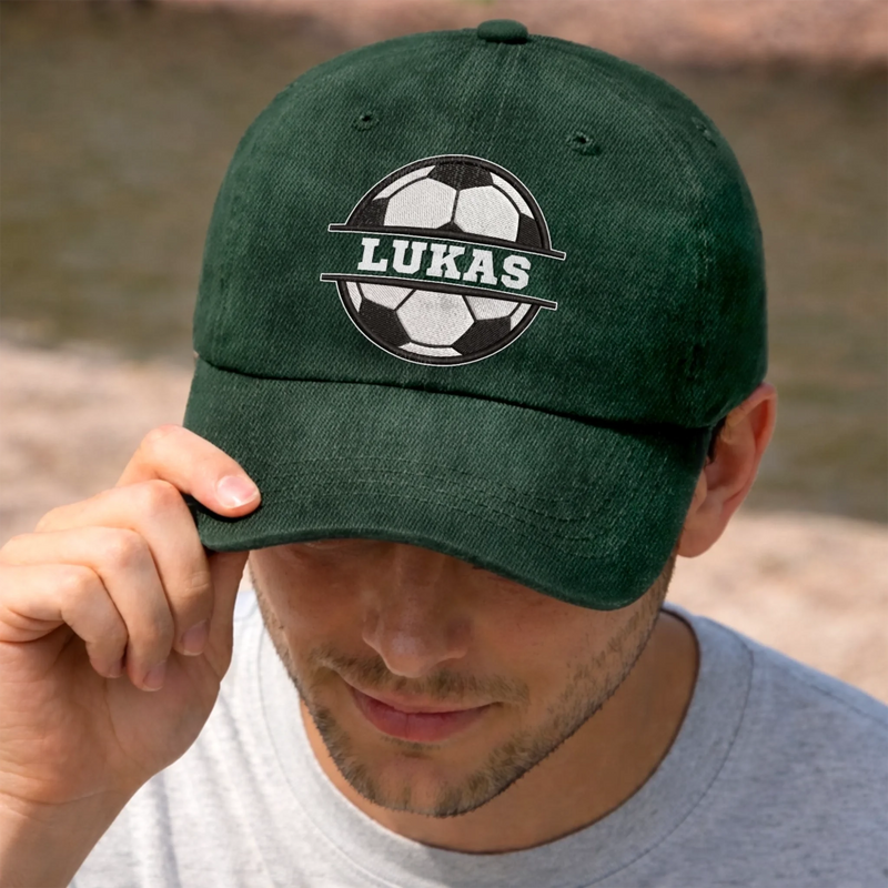 Personalisierte klassische Baseballkappe – Geschenk für Sportfans – Legende auf dem Court