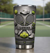 Personalisierter Becher mit 3D-Effekt – Geschenk für Tennisfans, Sportfans – König des Courts