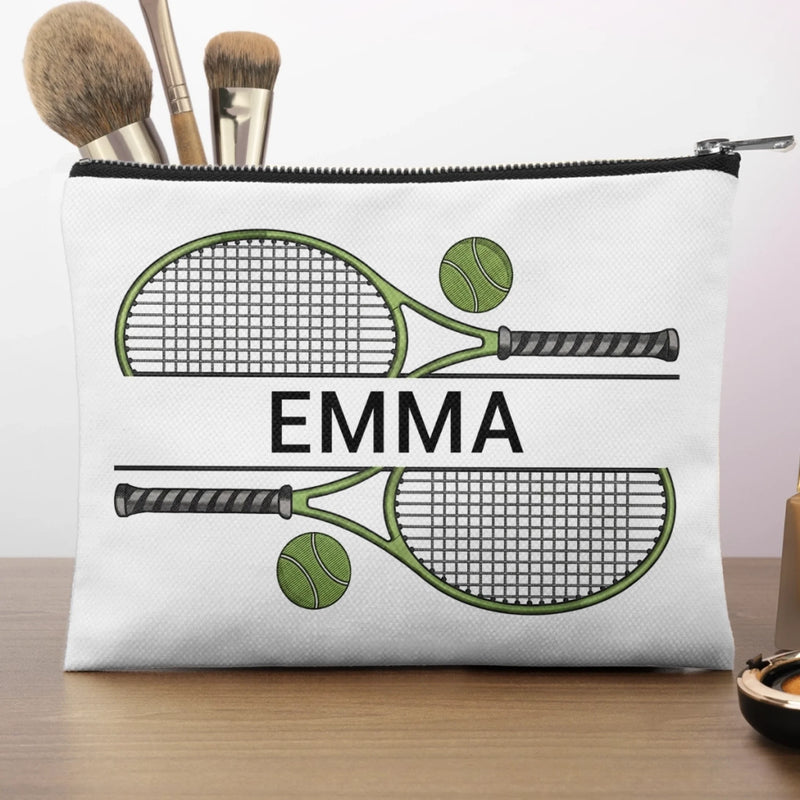 Personalisierte Kosmetiktasche - Geschenk für Sportfans - Ich Gehöre Zum Sport