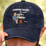 Personalisierte klassische Baseballkappe – Geschenk Für Camper – Camping ist meine Therapie