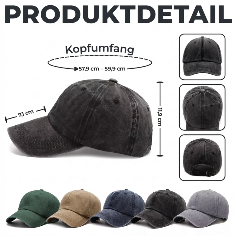 Personalisierte klassische Baseballkappe – Geschenk Für Camper – Camping ist meine Therapie