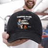Personalisierte klassische Baseballkappe – Geschenk Für Camper – Camping ist meine Therapie