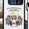 Personalisierte Wohnmobil-Aufkleber - Geschenk Für Campingpaare - Zuhause Ist, Wo Man Parkt