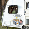 Personalisierte Wohnmobil-Aufkleber - Geschenk Für Campingpaare - Zuhause Ist, Wo Man Parkt