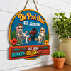 Personalisiertes Holzschild – Geschenk Für Paare – Hier beginnt der Urlaub