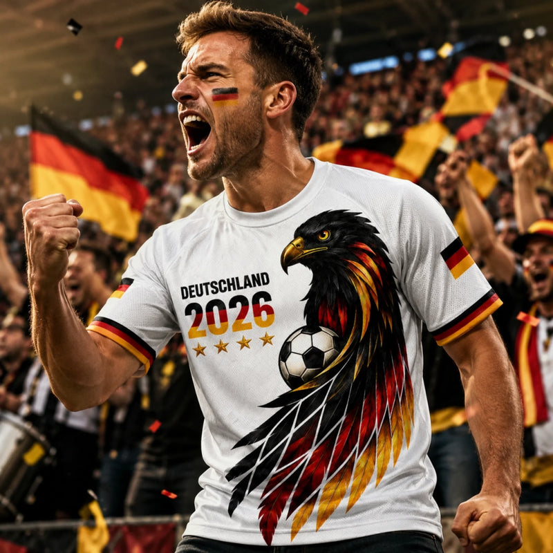 Personalisiertes Fußballtrikot – Geschenk für Fußballfans, Sportfans – Fußball ist unsere Sprache