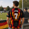 Personalisiertes Fußballtrikot – Geschenk für Fußballfans, Sportfans – Unsterbliche Leidenschaft mit Fußball