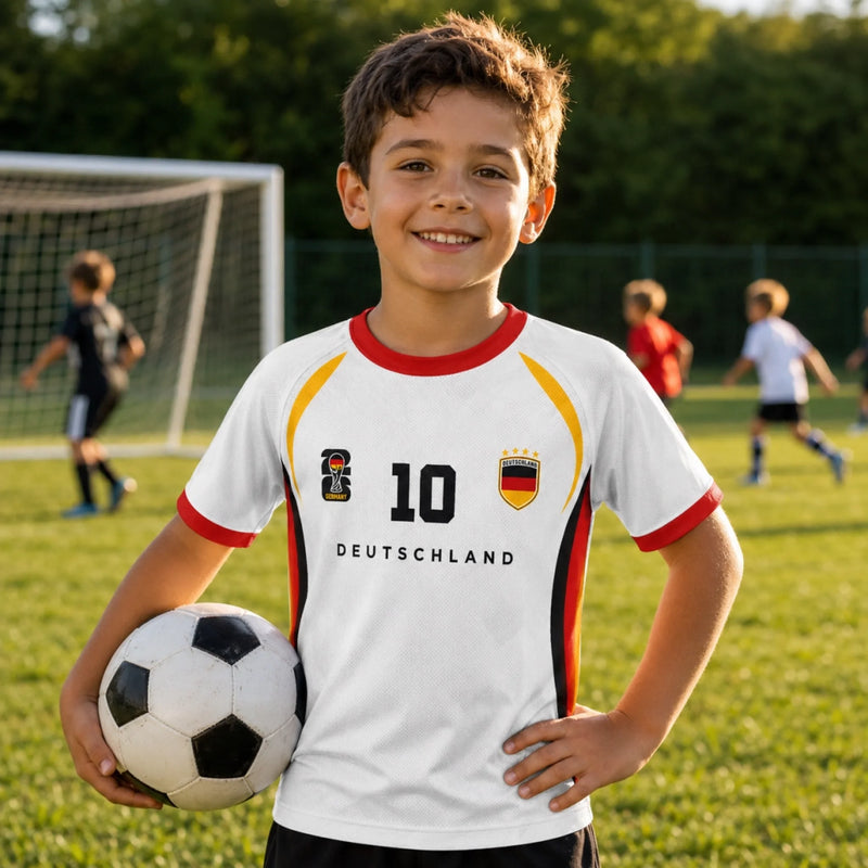 Personalisiertes Fußballtrikot – Geschenk für Fußballfans, Sportfans – Deine Leidenschaft
