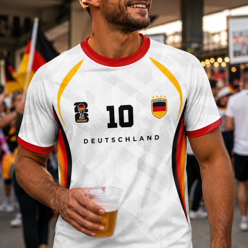 Personalisiertes Fußballtrikot – Geschenk für Fußballfans, Sportfans – Deine Leidenschaft