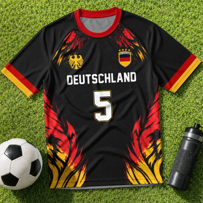 Personalisiertes Fußballtrikot – Geschenk für Fußballfans, Sportfans – Feiere jeden Treffer