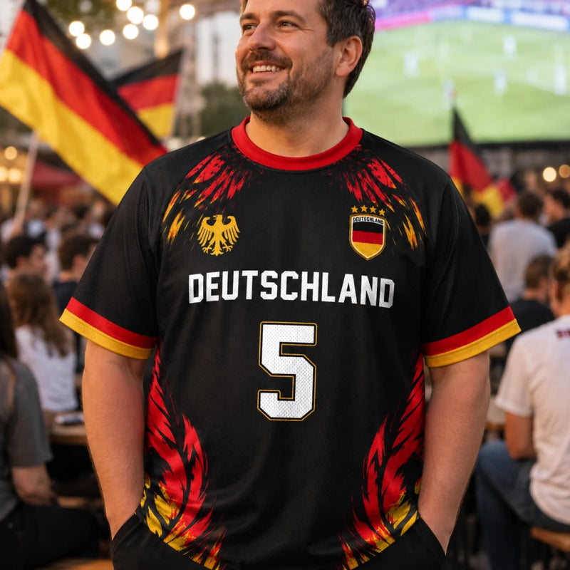 Personalisiertes Fußballtrikot – Geschenk für Fußballfans, Sportfans – Feiere jeden Treffer