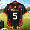Personalisiertes Fußballtrikot – Geschenk für Fußballfans, Sportfans – Feiere jeden Treffer