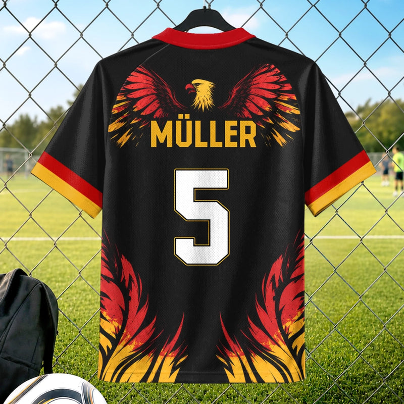 Personalisiertes Fußballtrikot – Geschenk für Fußballfans, Sportfans – Feiere jeden Treffer