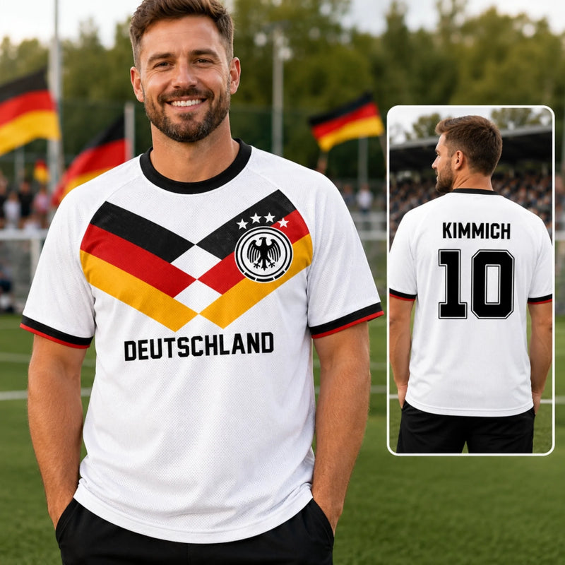 Personalisiertes Fußballtrikot – Geschenk für Fußballfans, Sportfans – Fußball Im Blut