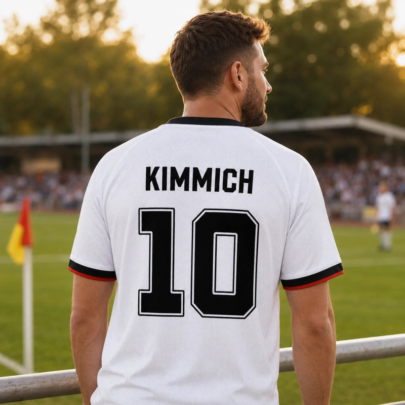 Personalisiertes Fußballtrikot – Geschenk für Fußballfans, Sportfans – Fußball Im Blut
