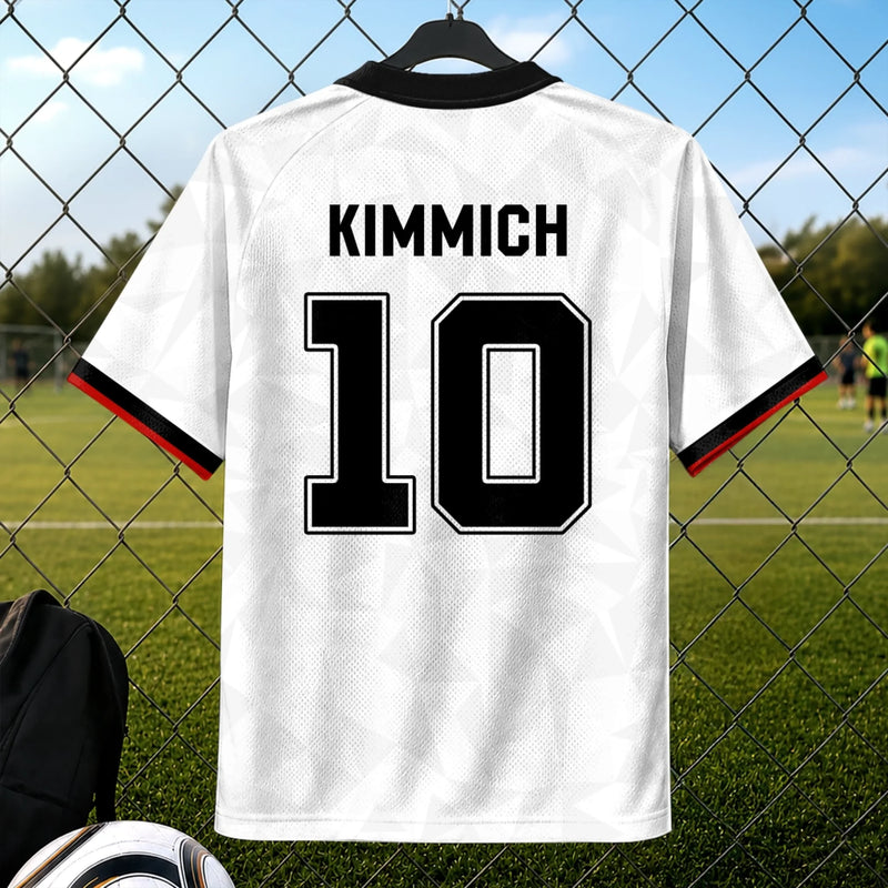 Personalisiertes Fußballtrikot – Geschenk für Fußballfans, Sportfans – Fußball Im Blut