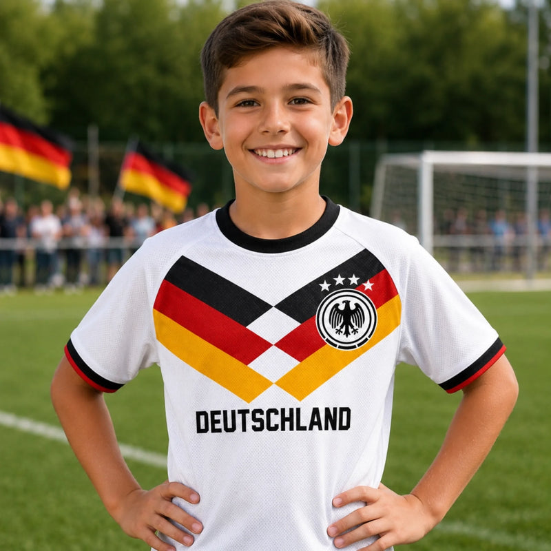Personalisiertes Fußballtrikot – Geschenk für Fußballfans, Sportfans – Fußball Im Blut