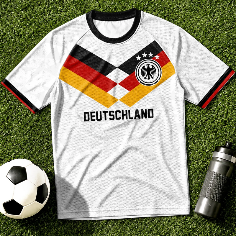 Personalisiertes Fußballtrikot – Geschenk für Fußballfans, Sportfans – Fußball Im Blut