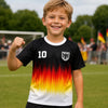 Personalisiertes Fußballtrikot – Geschenk für Fußballfans, Sportfans – Mein Herz Schlägt Für Deutschland