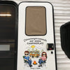 Personalisierte Wohnmobil-Aufkleber - Geschenk Für Campingpaare - Zuhause Ist, Wo Man Parkt