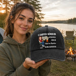 Personalisierte klassische Baseballkappe – Geschenk Für Camper – Freches Camping-Leben
