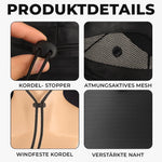 Personalisierter Sonnenhut mit Solarventilatoren – Geschenk für Gärtner, Gärtnerin - Für echte Gartenhelden