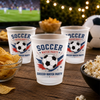 Personalisierte Partybecher - Geschenk für Familie & Fußballfans – Auf Tore und unvergessliche Momente!