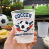 Personalisierte Partybecher - Geschenk für Familie & Fußballfans – Auf Tore und unvergessliche Momente!