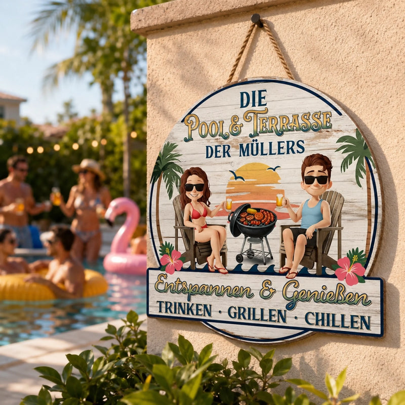 Personalisiertes Holzschild – Geschenk Für Paare – Passende Herzen, passende Stimmungen
