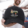 Personalisierte klassische Baseballkappe – Geschenk Für Camper – Abenteuer Beginnen Hier