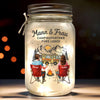Personalisierte Mason-Jar-Licht - Geschenke Für Campingpaare - Camping voller Erinnerungen