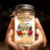 Personalisierte Mason-Jar-Licht - Geschenke Für Campingpaare - Camping voller Erinnerungen