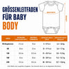Personalisierter Baby Body im Fußballtrikot-Design – Geschenk zur Geburt für Mama und Papa – Jüngster Adler auf dem Platz