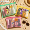 Personalisierte Netz-Strandtasche – Geschenk Für Frauen – Salzige Luft, glückliche Seele