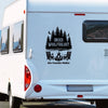 Personalisierte Wohnmobil-Aufkleber - Geschenk Für Camper - Mein Wohlfühlort