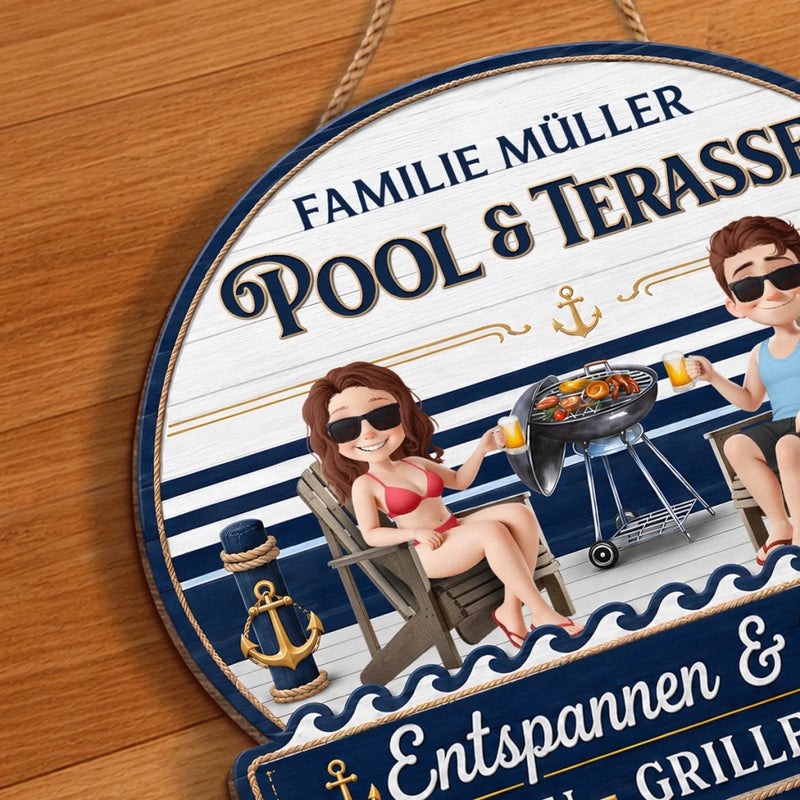 Personalisiertes Holzschild – Geschenk Für Paare – Ab diesem Tag