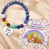 Personalisiertes Regenbogenbrückenarmband - Gedenkgeschenke | Erinnerung an Haustier - Immer geliebt, niemals vergessen