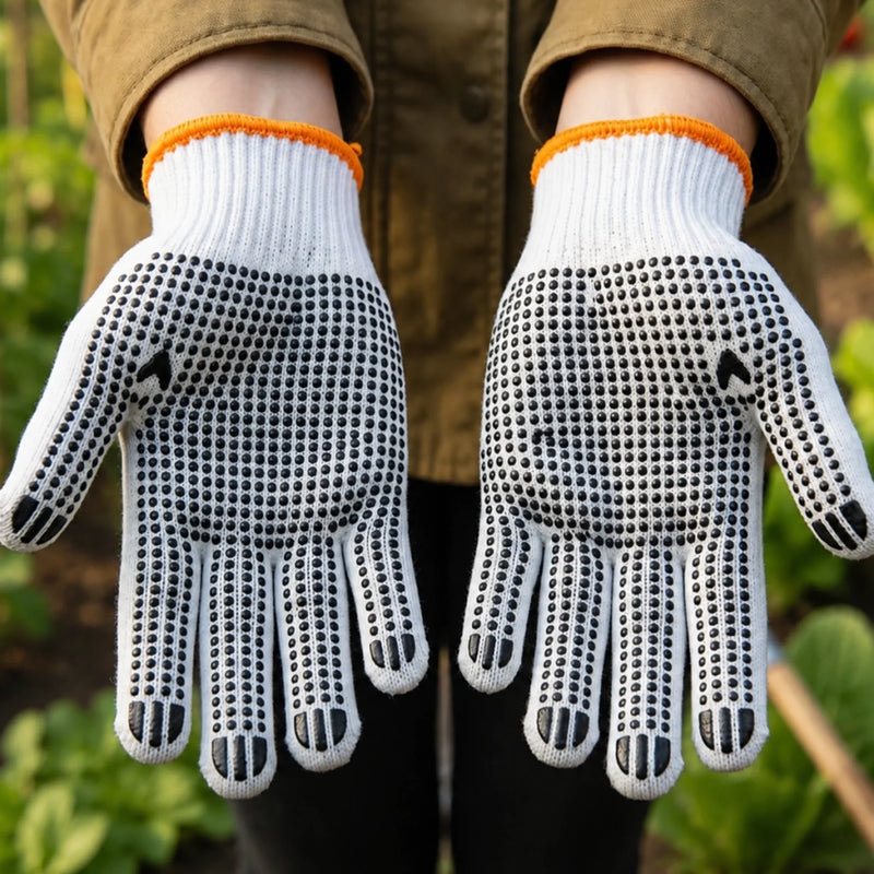 Personalisierte Gartenhandschuhe - Geschenk für Gärtnerin - Glücklich im Garten