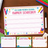 Personalisierte Acryl-Nachspurtafel – Geschenk für Kinder – Bereit für ein neues Abenteuer