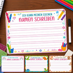 Personalisierte Acryl-Nachspurtafel – Geschenk für Kinder – Bereit für ein neues Abenteuer