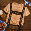Personalisiertes Allover bedrucktes T-Shirt - Geschenke für Männer - Bier kalt, Stimmung heiß