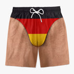 Personalisierte Herren-Badeshorts –  Lustige  Geschenke für Männer - Tropisch wie es heiß ist