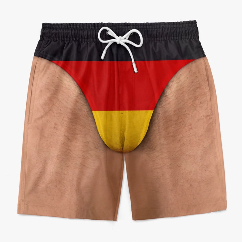 Personalisierte Herren-Badeshorts –  Lustige  Geschenke für Männer - Tropisch wie es heiß ist